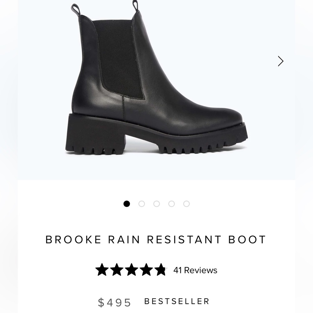 Freda Salvador Black Brooke Boot NWT size 7.5